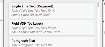 A better field picker