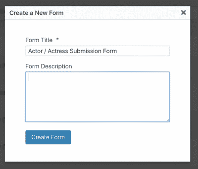 Form Title