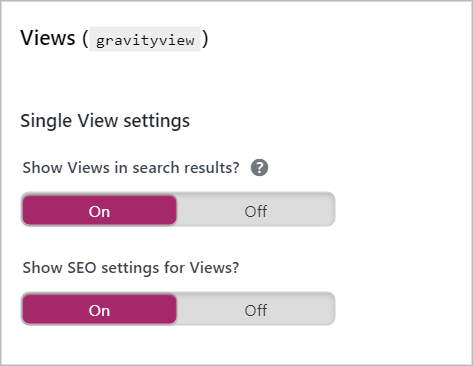 The Single View settings inside Yoast