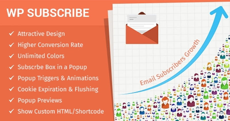 WP Subscribe, a list builder wordpress plugin