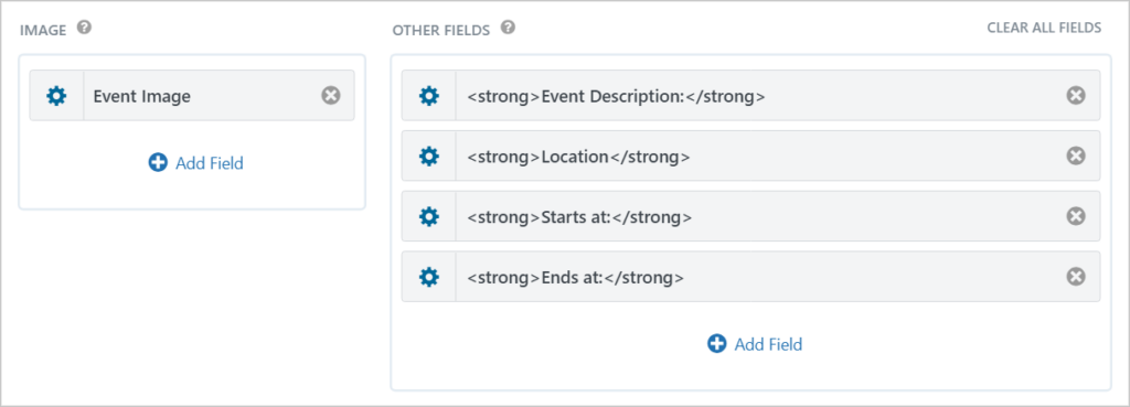 Fields added to the GravityView Single Entry layout