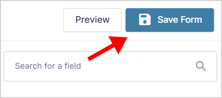 The 'Save Form' button