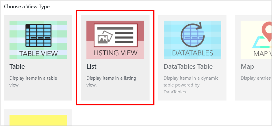 GravityView View layouts