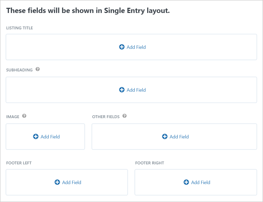 The GravityView Single Entry Layout
