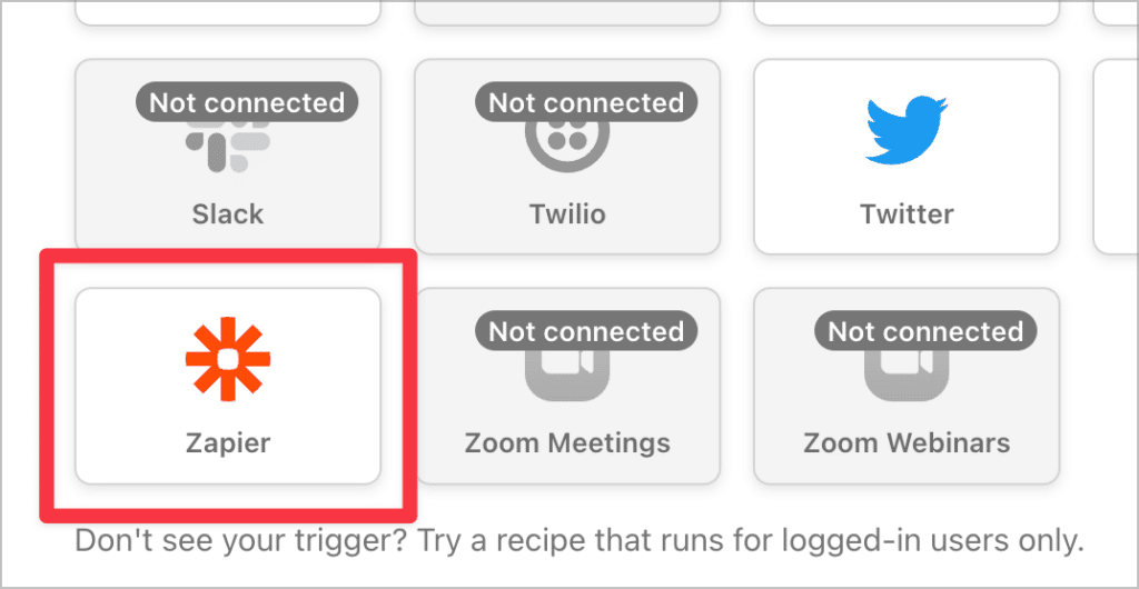 The Zapier logo