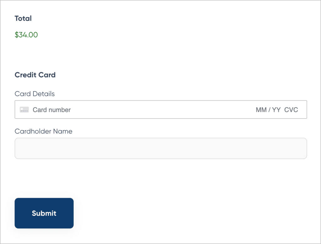 The Stripe checkout field in Gravity Forms