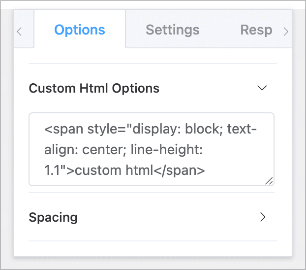 The Ninja tables HTML element
