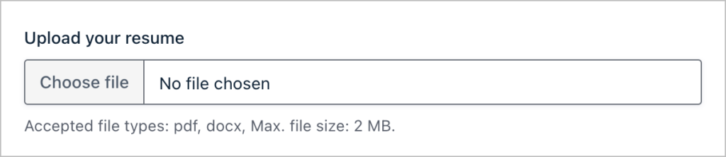 Orbital themed file upload field