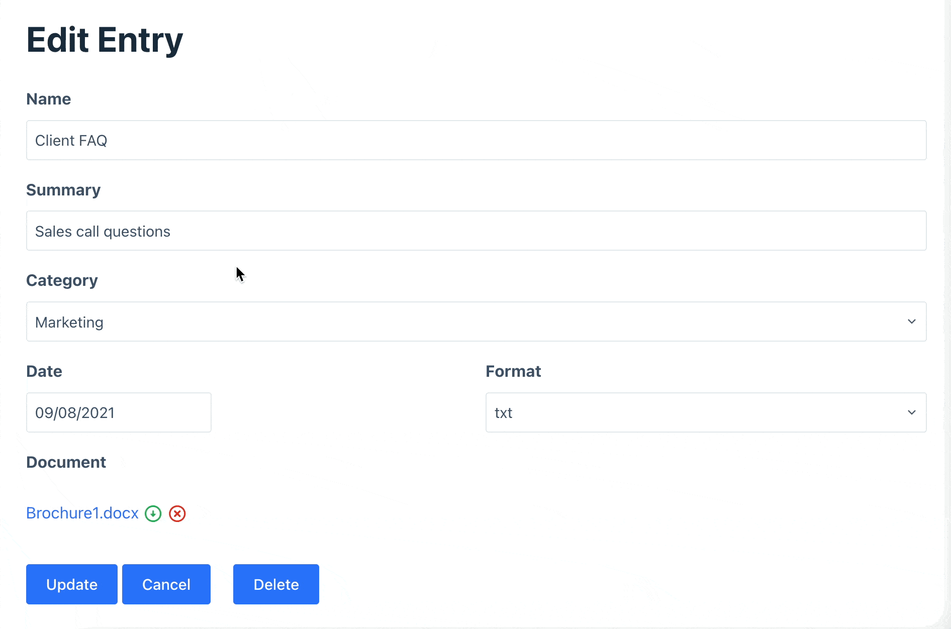 Updating a Gravity Forms entry in GravityView